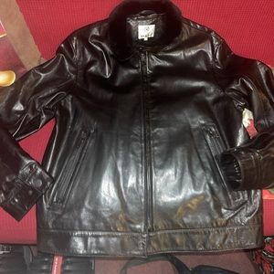 Vakko leather jacket